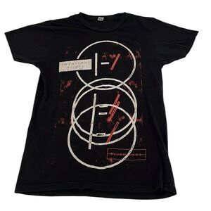 Rock Me size small TwentyOne Pilots short sleeve distressed band T-shirt EUC